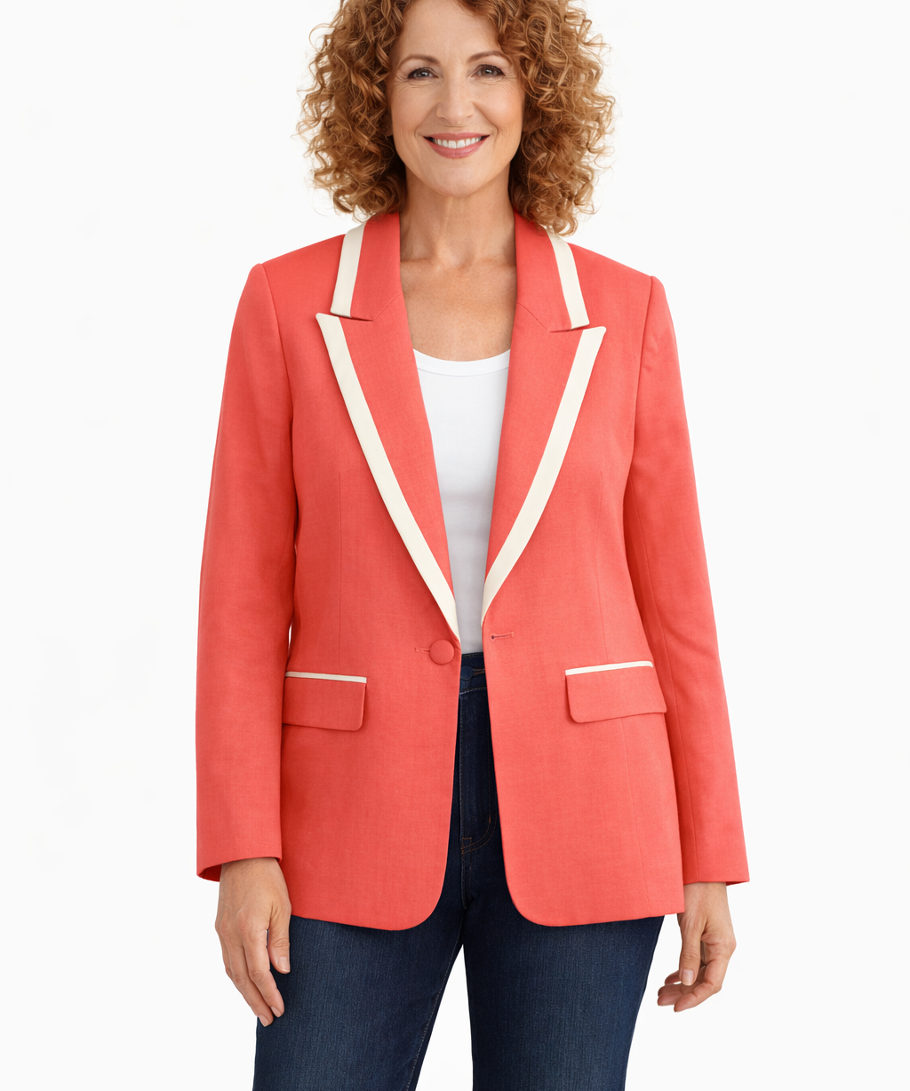 Zaina Linen Jacket