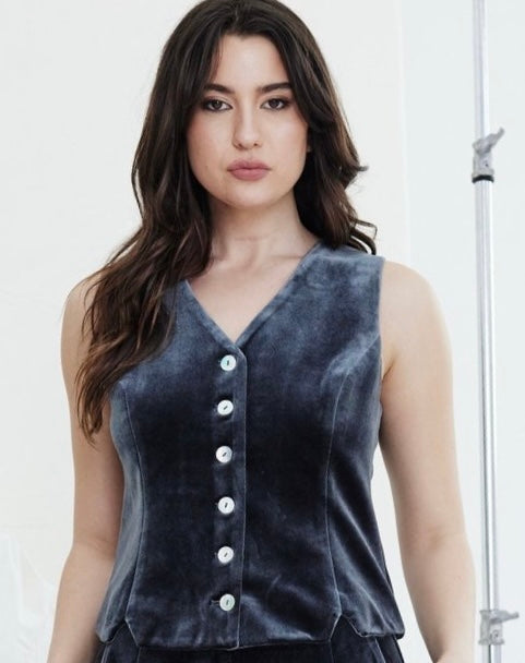 Surry Velvet Vest