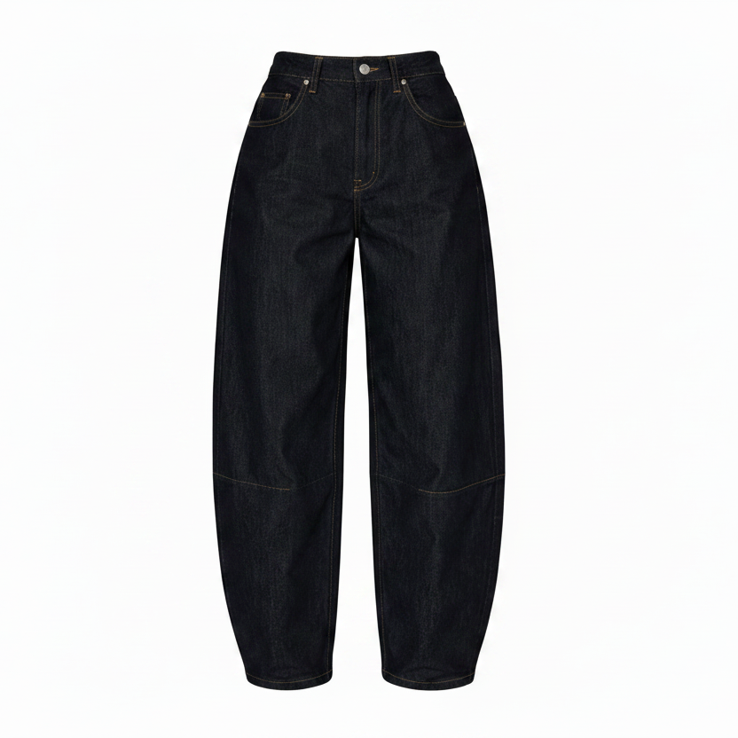 Nia Barrel Jeans