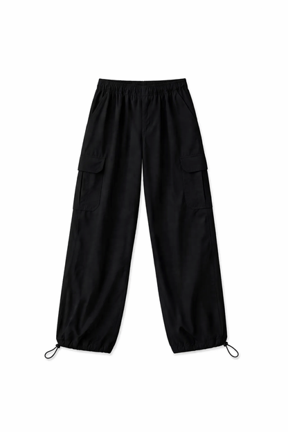 Tech Cargo Pant in Black