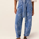 Elodie Denim Barrel Leg Jean