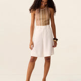 Miri Bermudas Shorts in White
