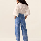 Elodie Denim Barrel Leg Jean
