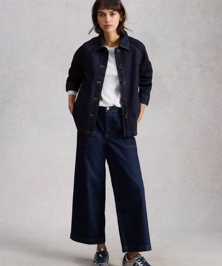 Eden Collared Denim Jacket