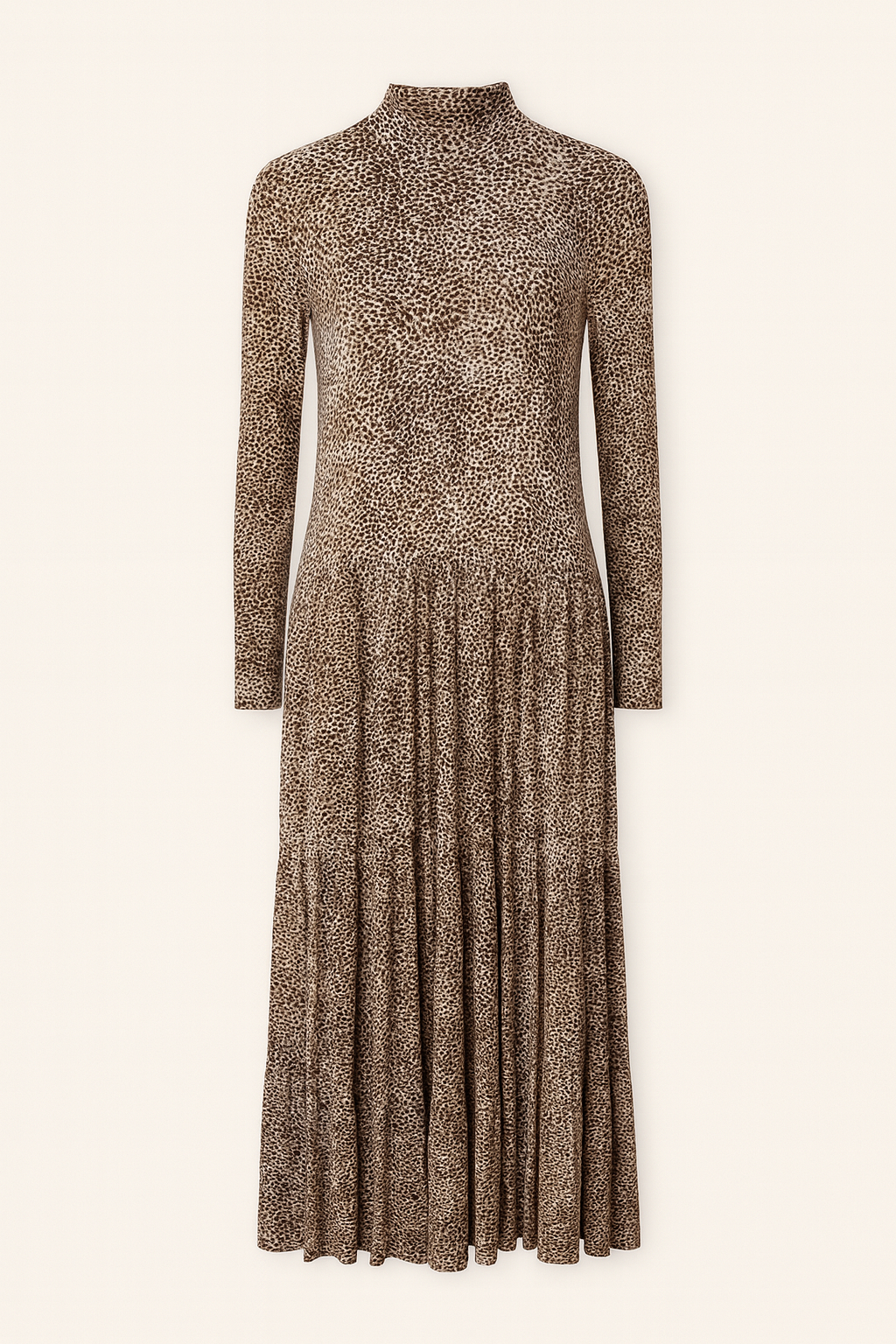 Gigi Leopard Midi Dress
