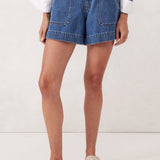 Weekender Short in Fresh Indigo