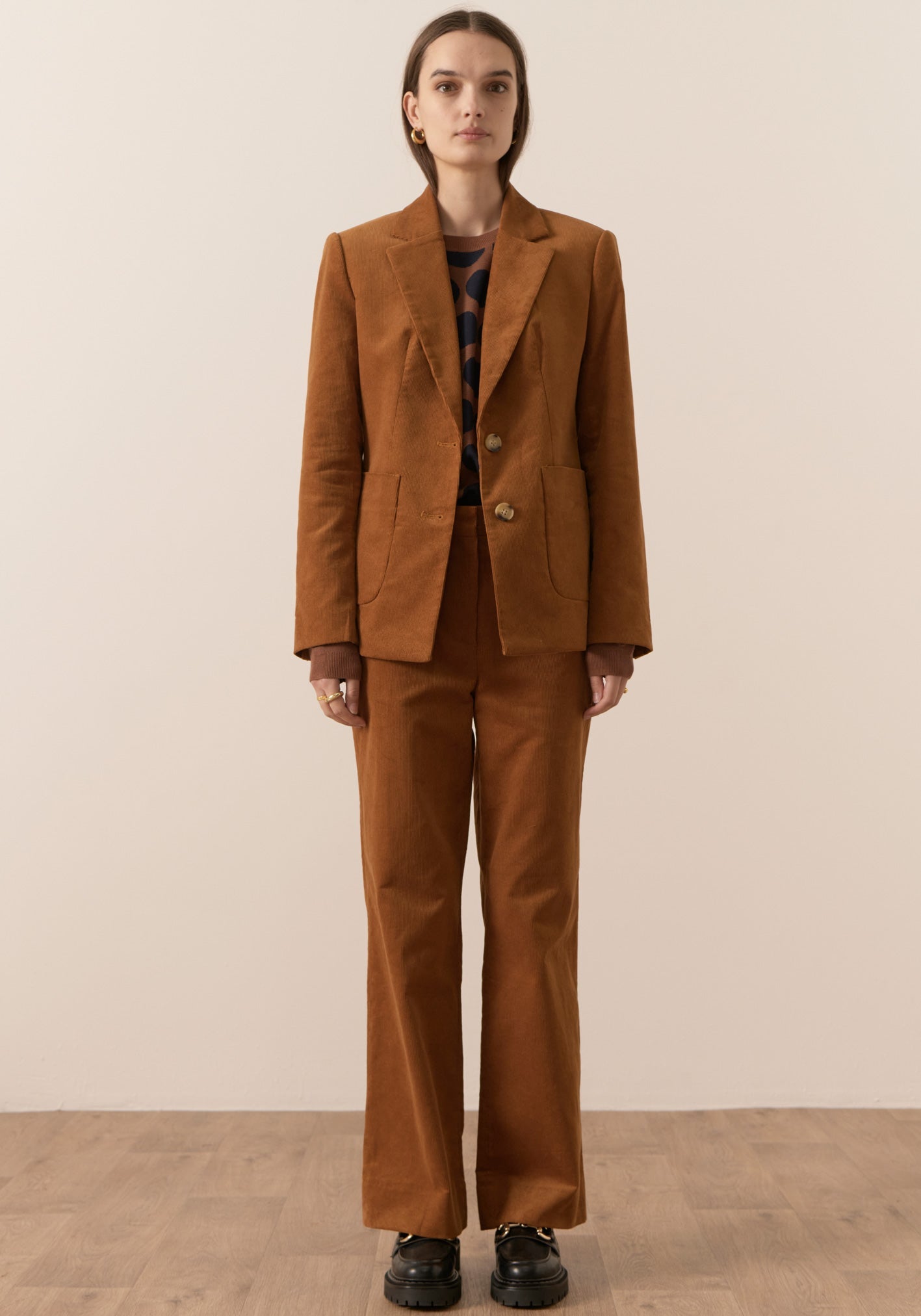 Thomas Corduroy Pant in Toffee