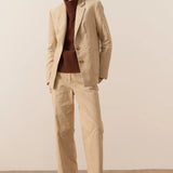 Thomas Corduroy Jacket in Ecru