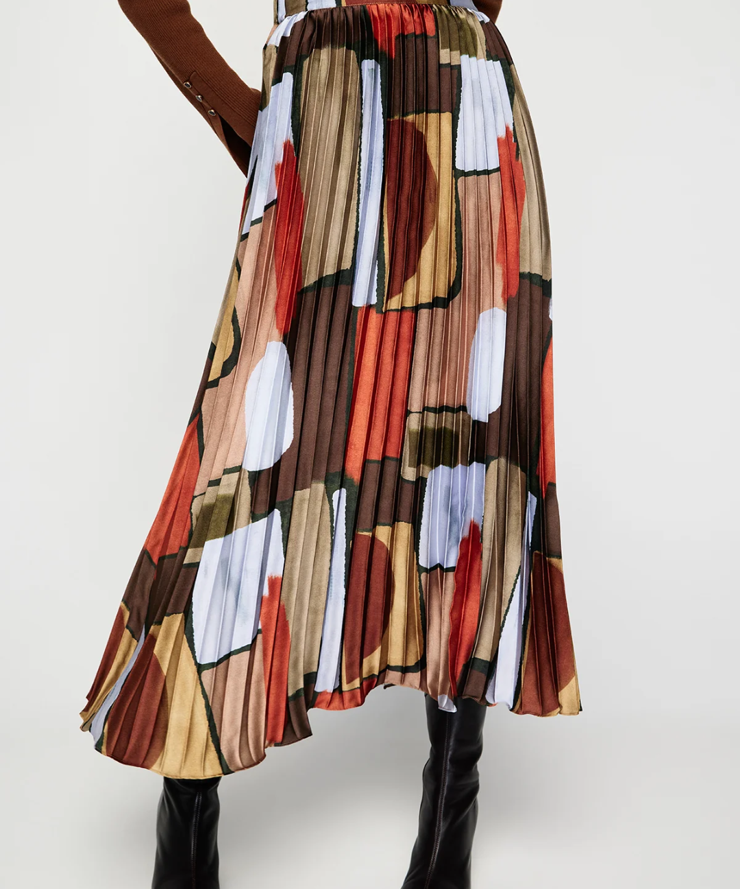 Koa Pleated Skirt