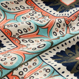Hope Bias Maxi Skirt in Orange Mosaic