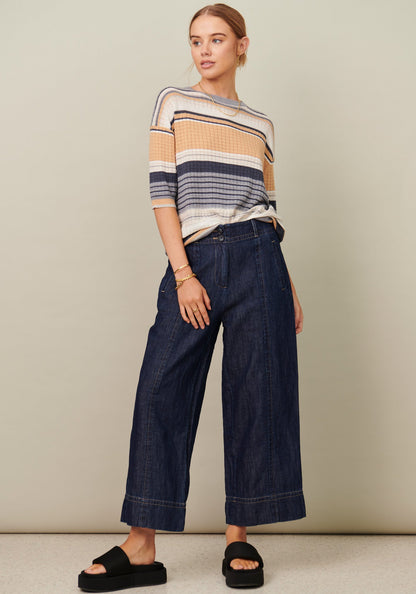 Chloe T-Shirt in Cool Stripe