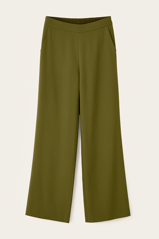Trudy Pant in Olive