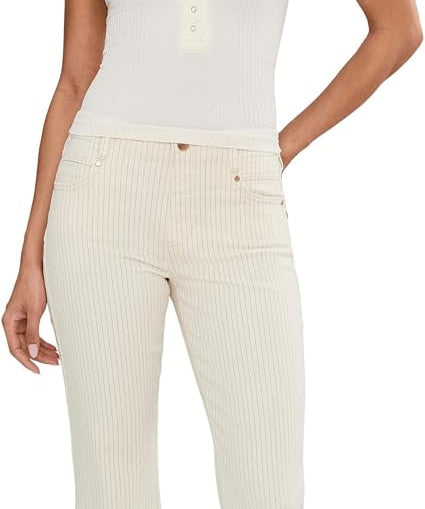Gia Glider Crop Flare Jeans
