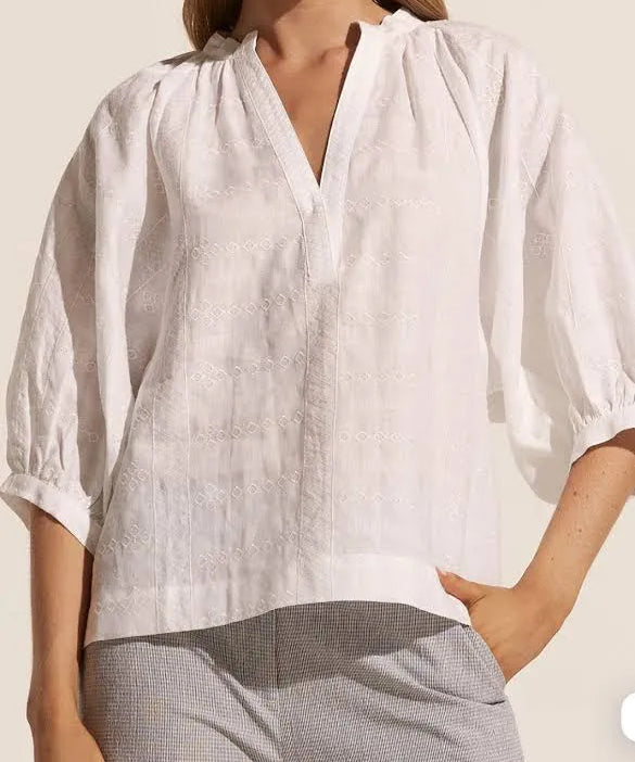 Remark Top in Porcelain