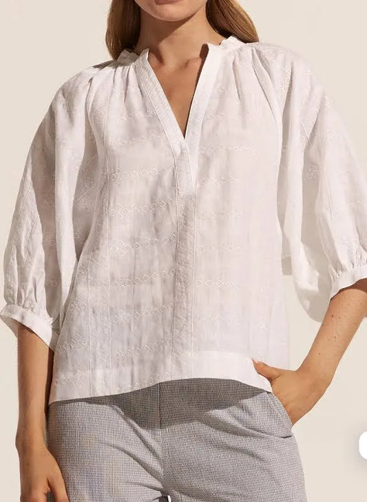 Remark Top in Porcelain