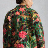 Printed Quilted Reversible Jacket