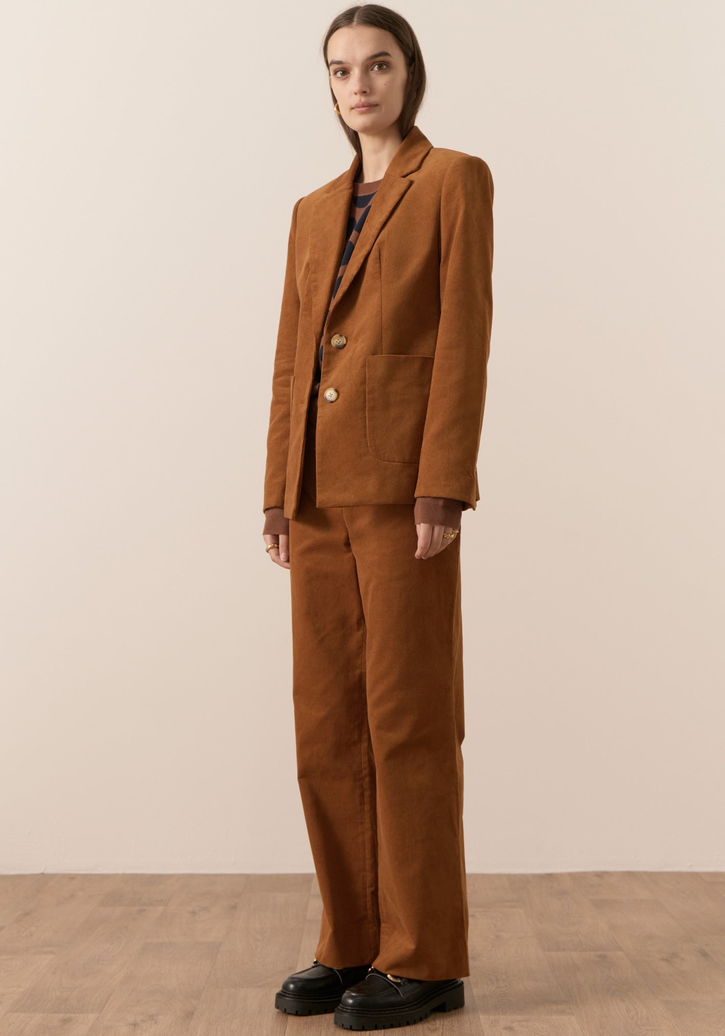 Thomas Corduroy Pant in Toffee