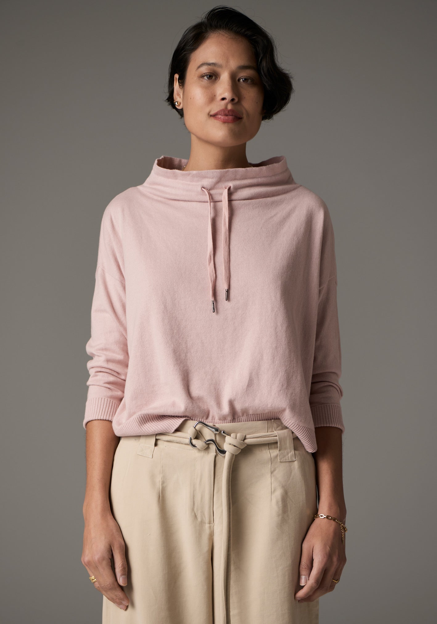 Beech Drawstring Knit