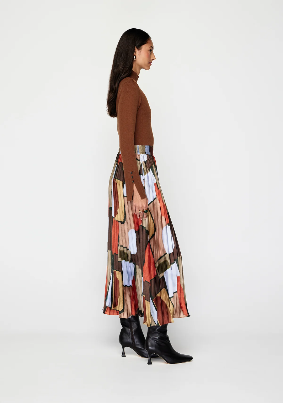 Koa Pleated Skirt