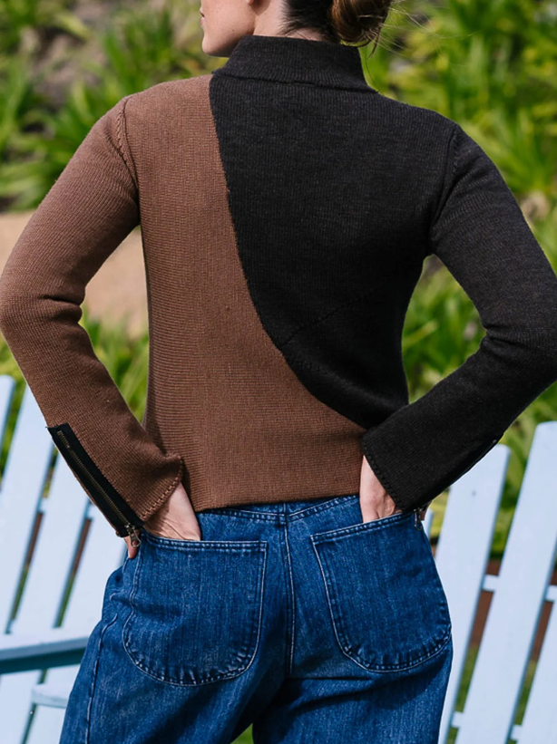 Elliot Zip Knit
