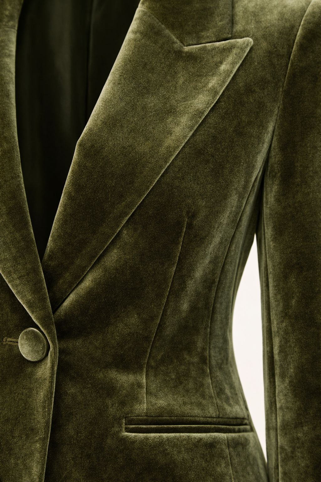 Surrey Velvet Jacket in Oregano