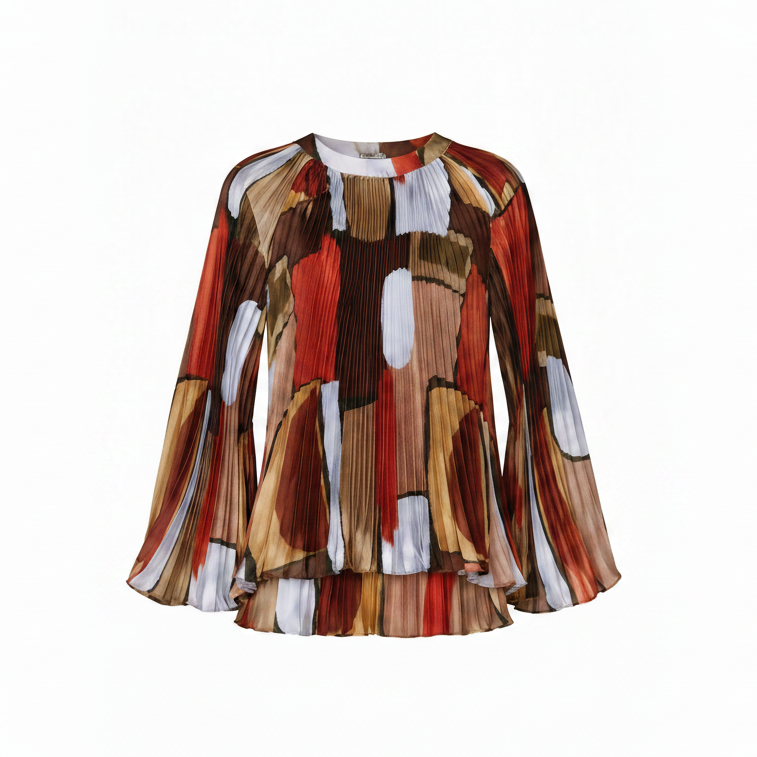 Koa Pleated Blouse