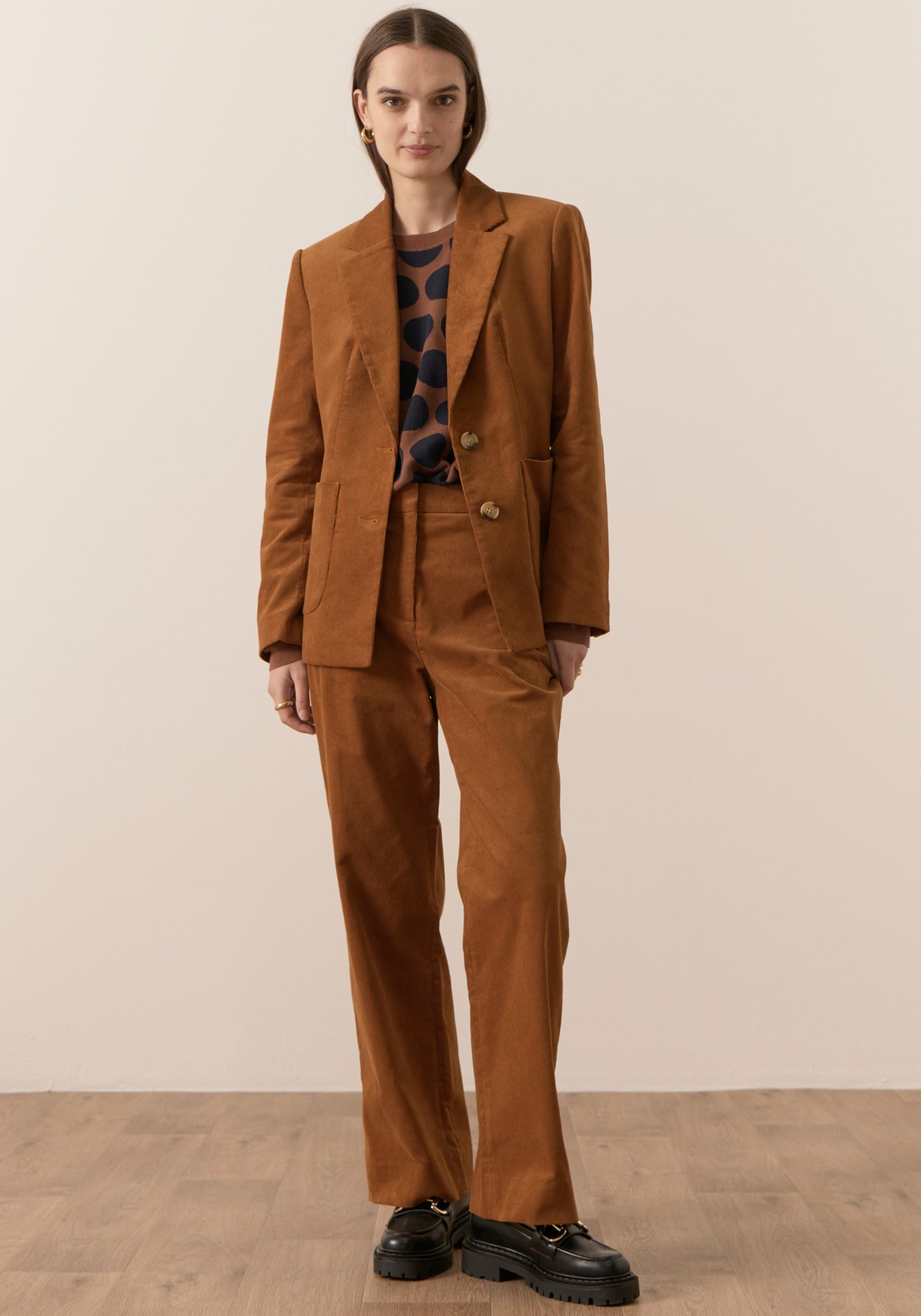 Thomas Corduroy Pant in Toffee