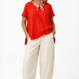 Amalfi Tunic in Red