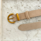 Marlene Suede Buckle Belt