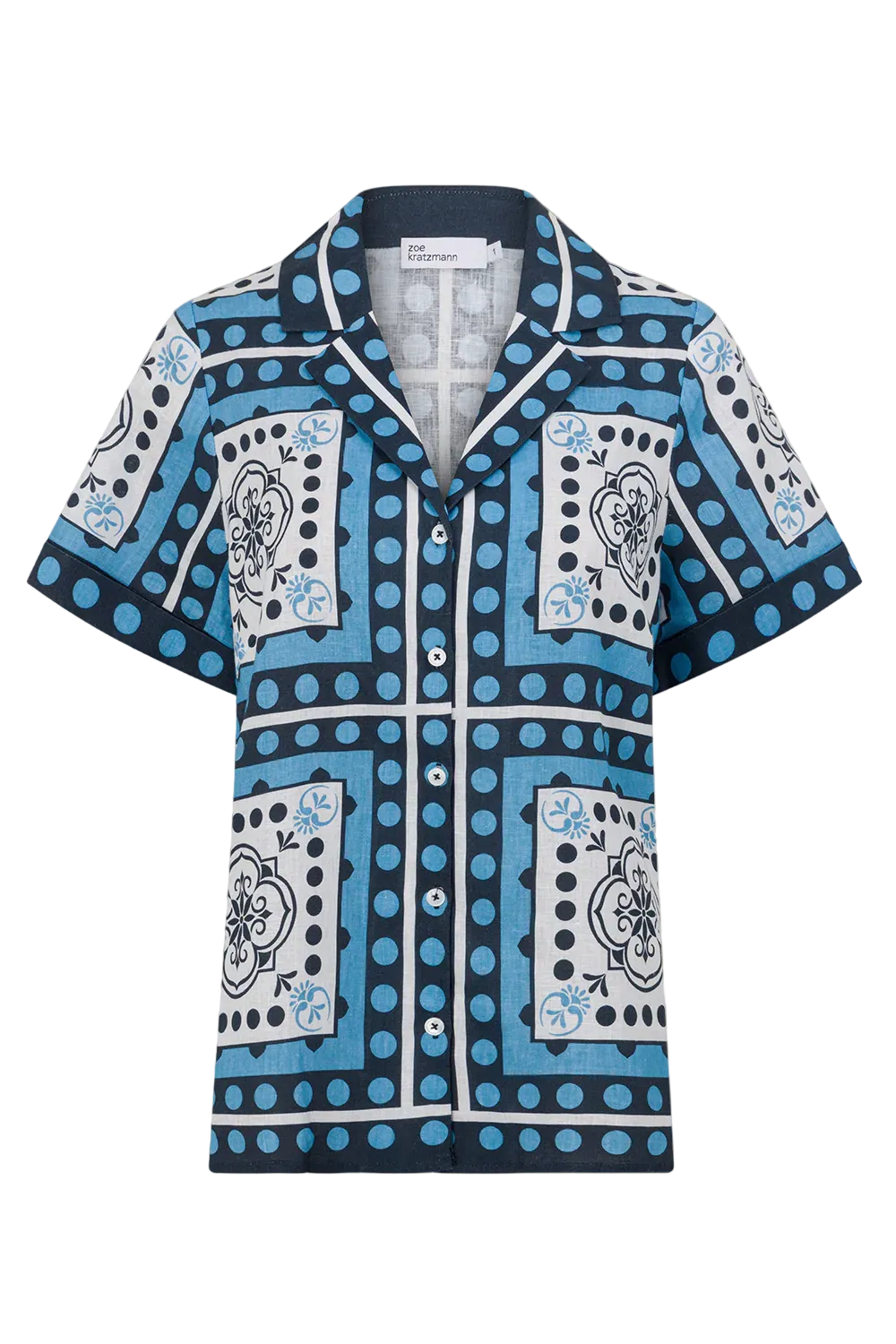 Lumen Top in Bay Scarf