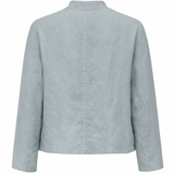 Lucca Linen Jacket in Cloud Blue