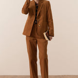 Thomas Corduroy Pant in Toffee