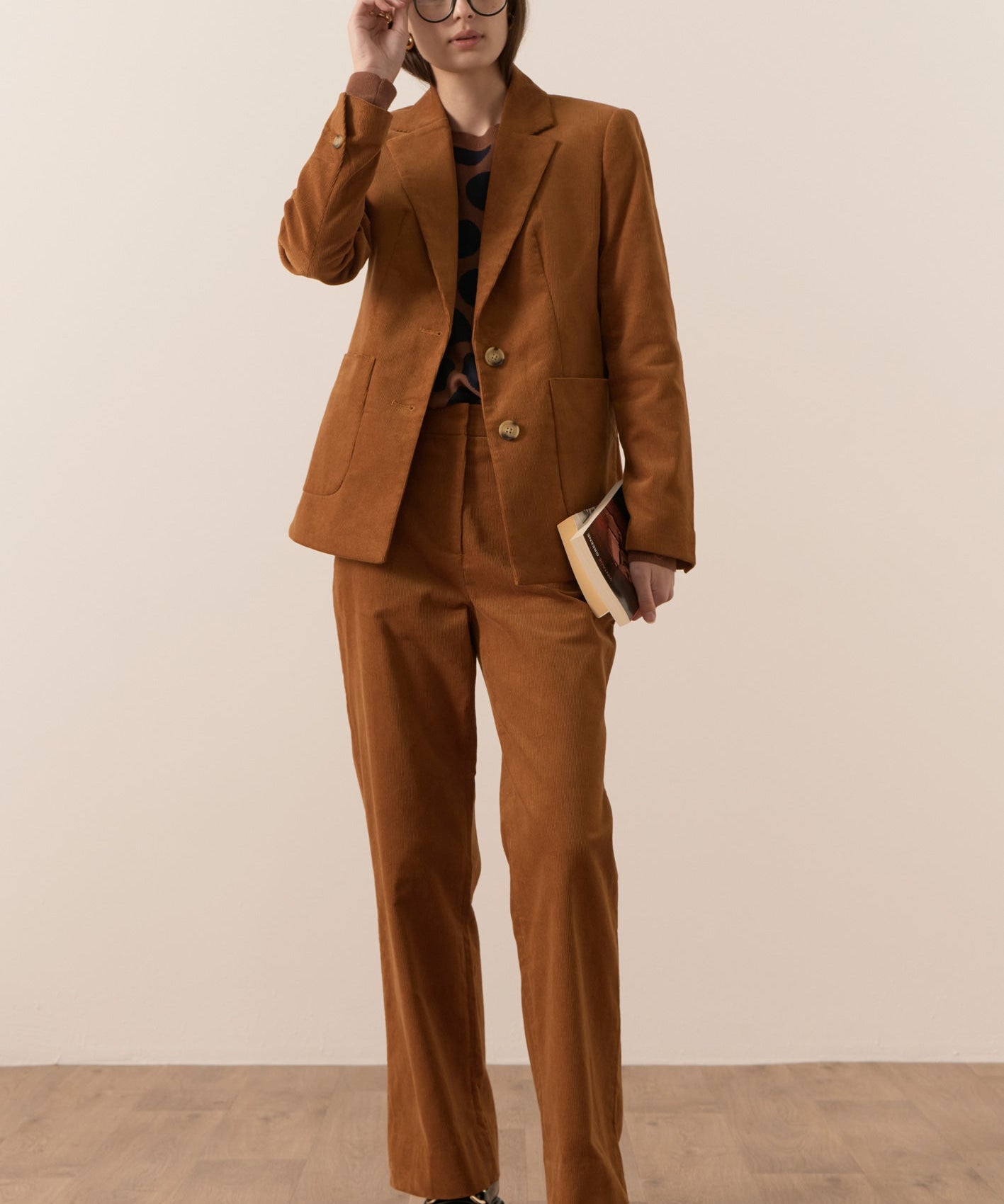 Thomas Corduroy Pant in Toffee
