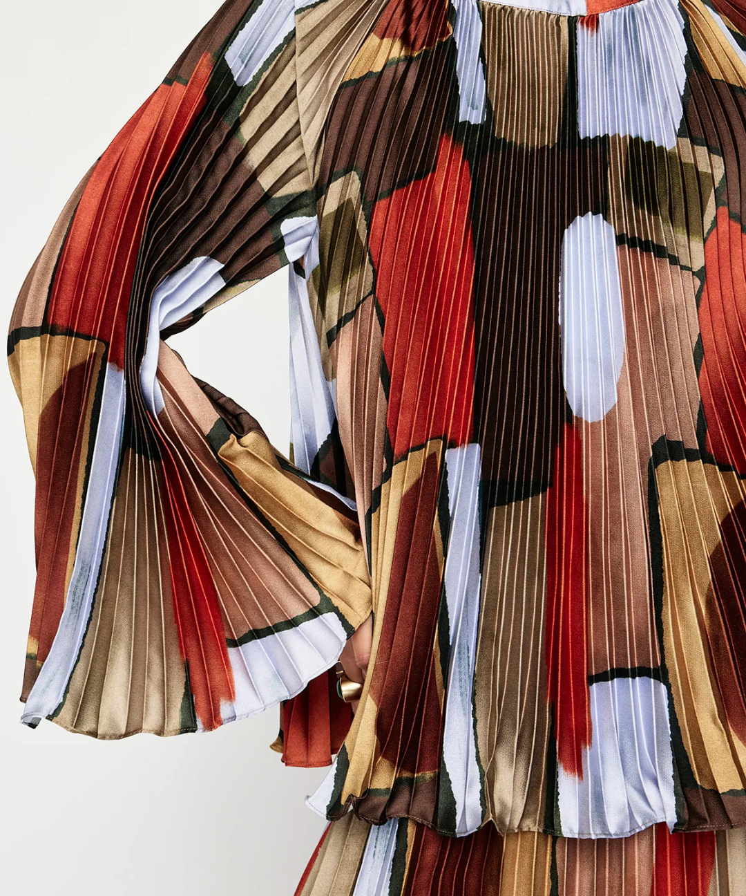 Koa Pleated Blouse