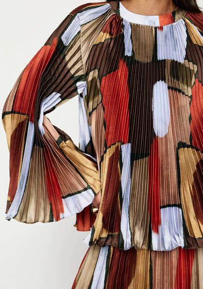 Koa Pleated Blouse