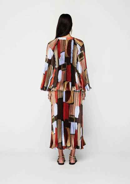Koa Pleated Blouse