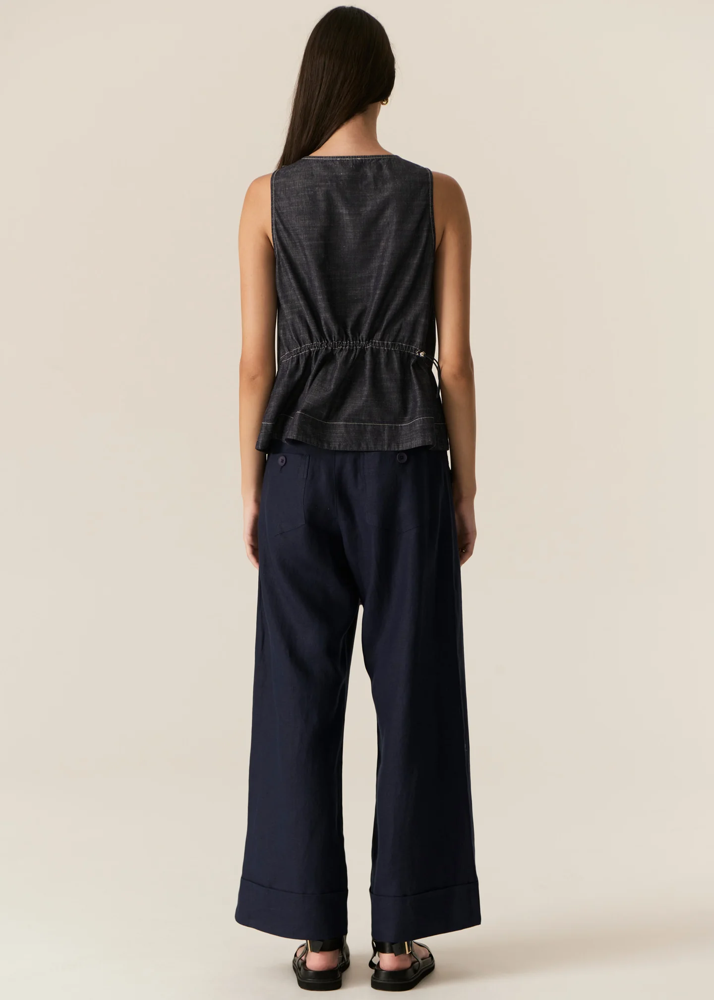 Avrid Chambray Tank