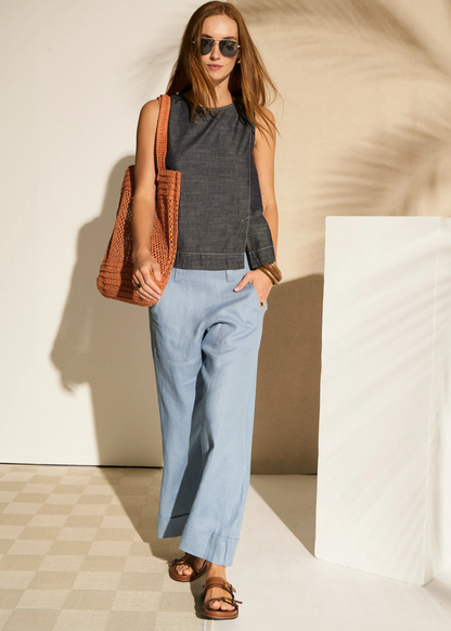 Avrid Chambray Tank