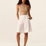 Miri Bermudas Shorts in White