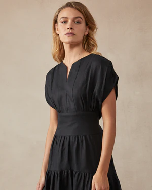 Matteo Dress in Black