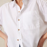Peta Oversized Shirt in White
