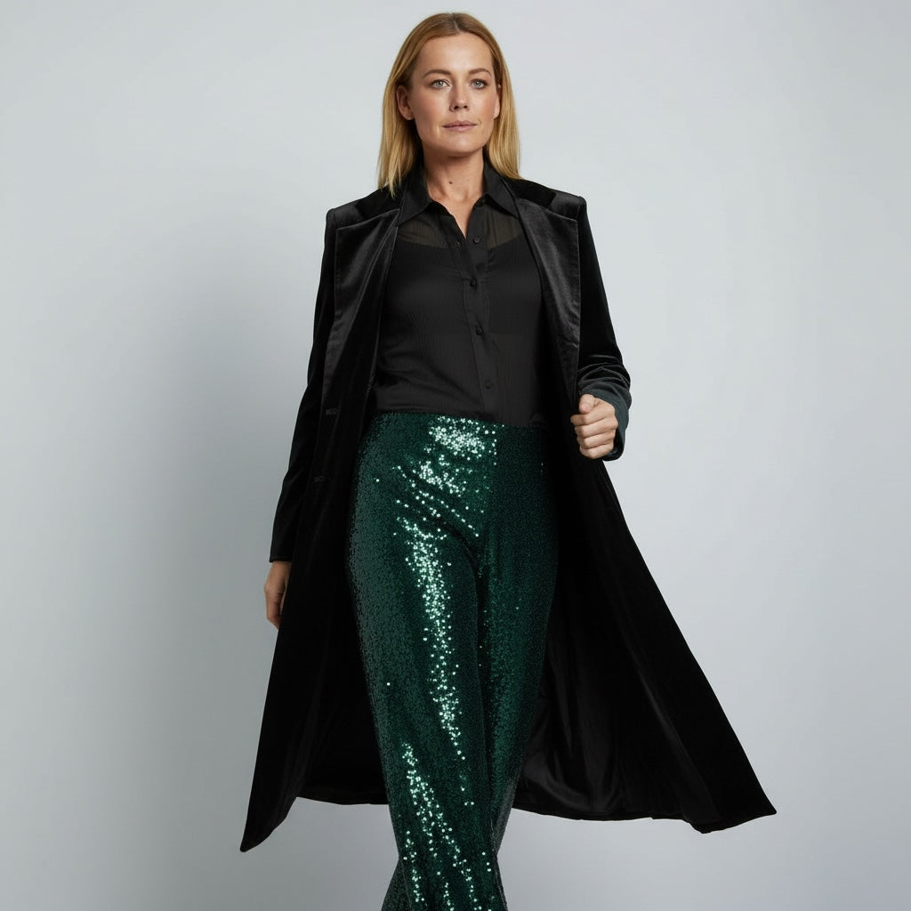 Surrey Velvet Coat