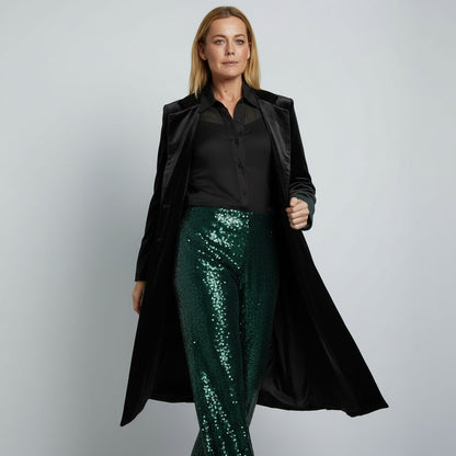 Surrey Velvet Coat