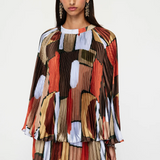 Koa Pleated Blouse