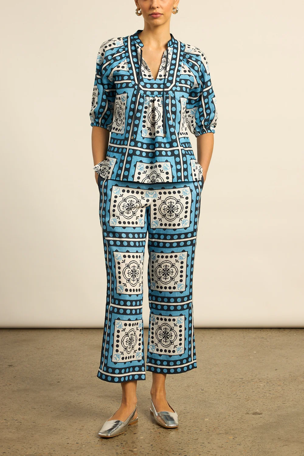 Tide Scarf in Bay Scarf