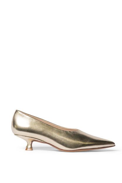 Candid Heel in Metallic