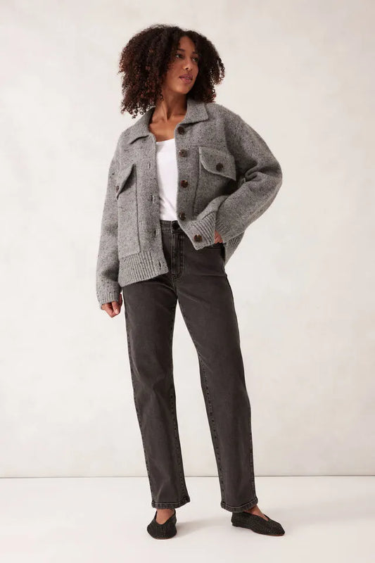 Knit Bomber Cardi