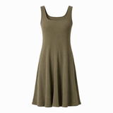 Velina Waffle Cotton Dress