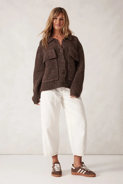 Knit Bomber Cardi