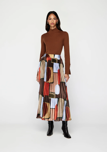 Koa Pleated Skirt